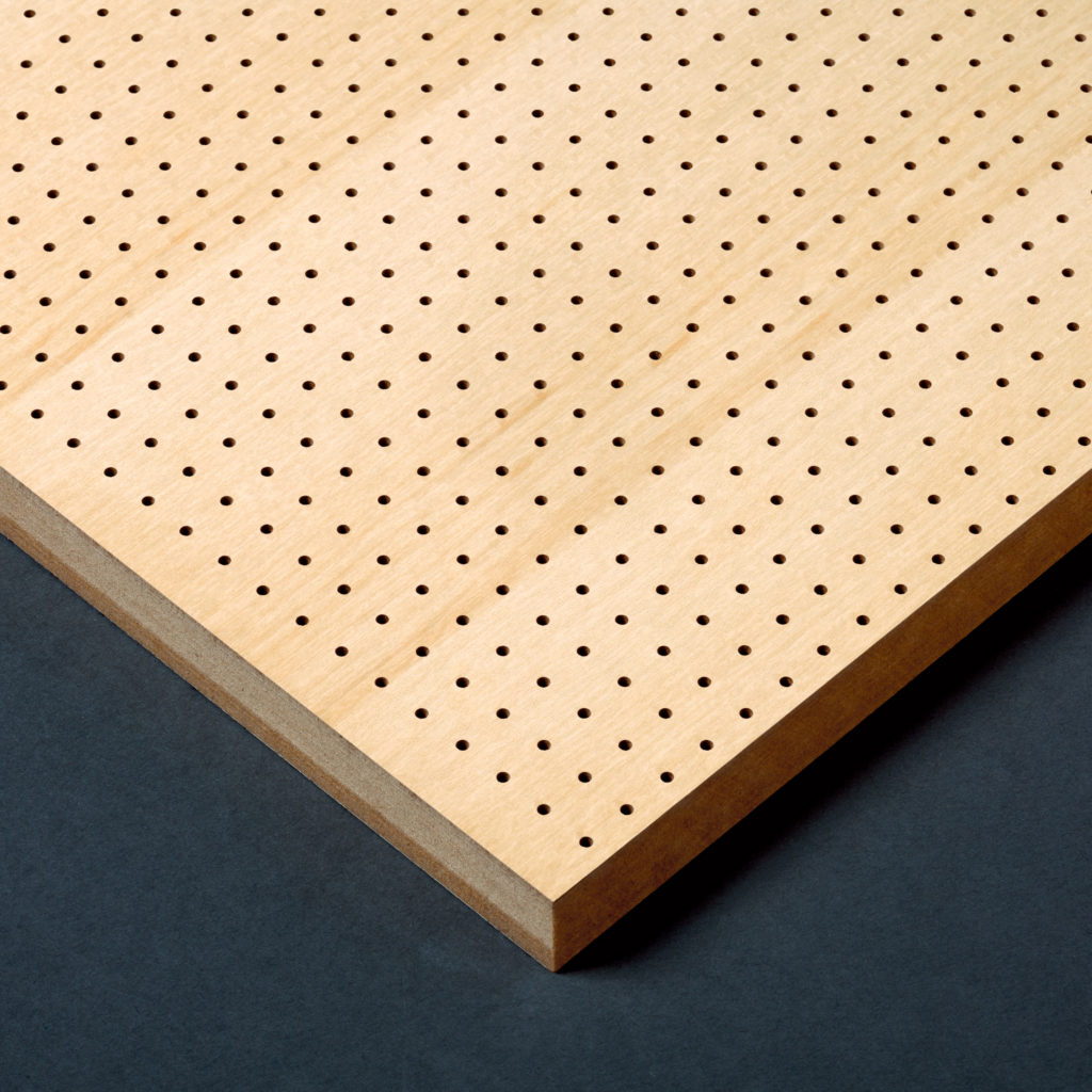 Gelochte Akustikplatten Holz-F - BER Deckensysteme GmbH